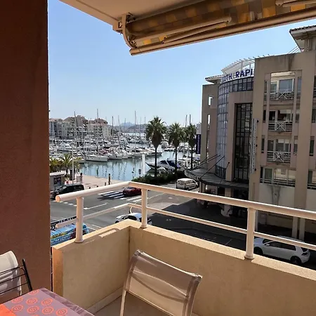 Port Frejus, Rives Latines, T2 Vue Port 40m2